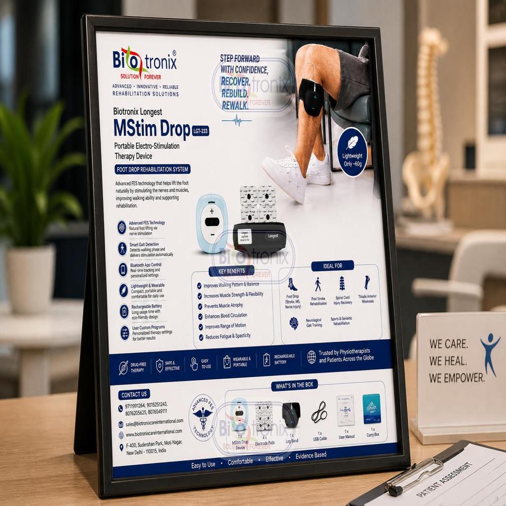 Neuro Walking Recovery Device for Foot Drop Rehabilitation