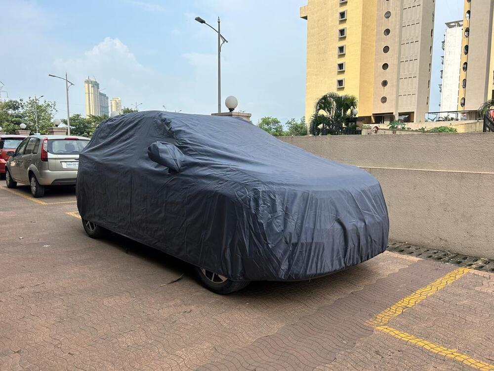 Blue Color Car Cover