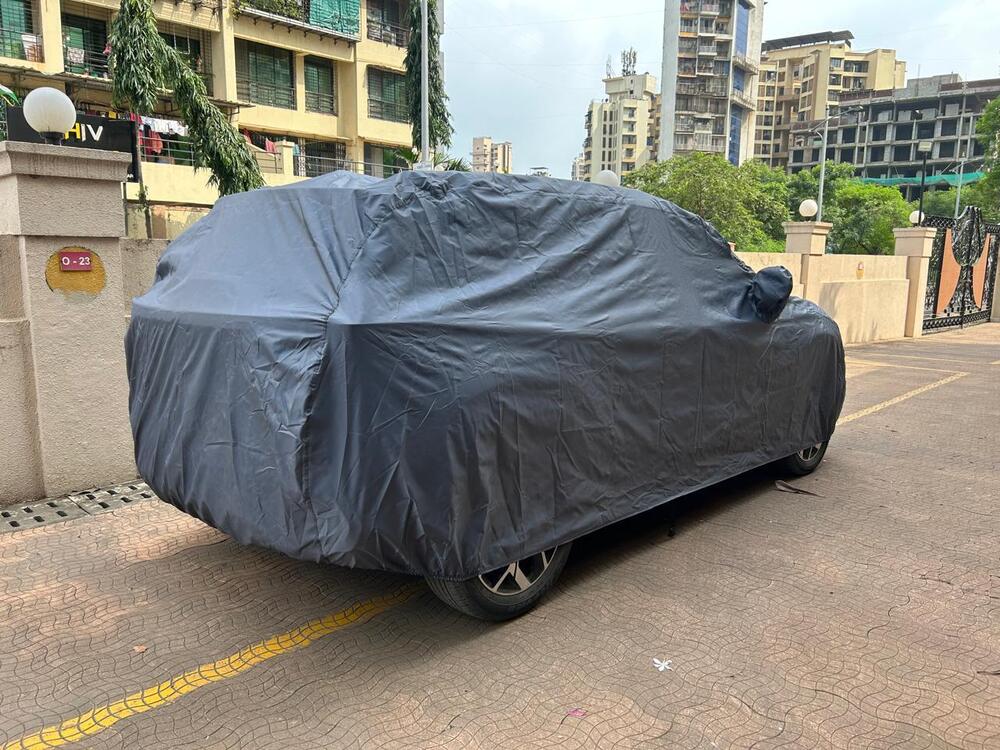 Blue Color Car Cover