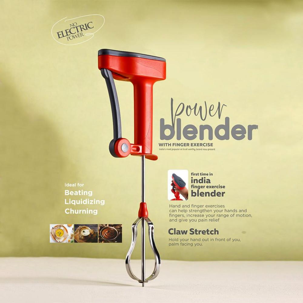 Supermom Multi-function Power Blender For Beating, Liquidizing, And Churning - Color: Mix