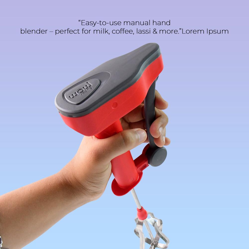 Supermom Multi-function Power Blender For Beating, Liquidizing, And Churning - Color: Mix