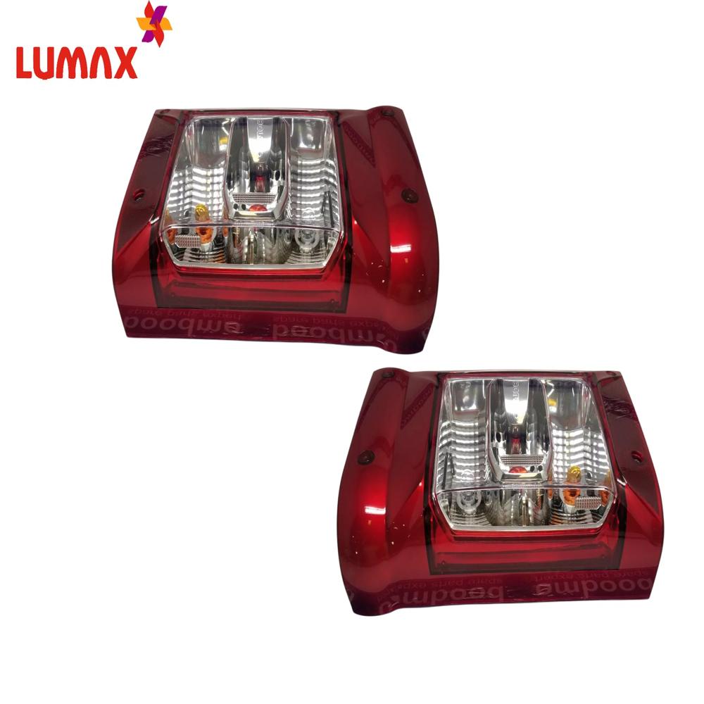 Lumax Taillight Assembly For Mahindra Bolero With Wire ( 2020-2022 ) Type 4