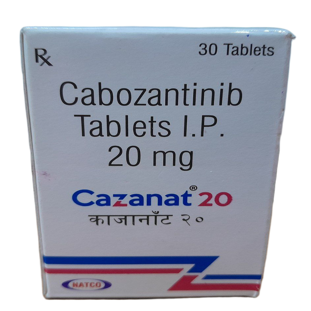 Cazanat 20mg - Cabozantinib Tablets