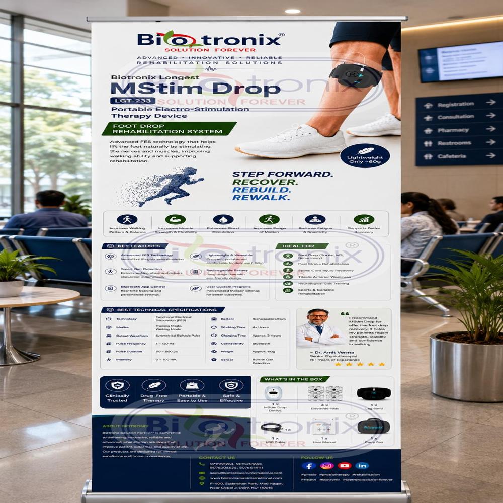 Foot Drop Recovery Support Device for Stroke Rehabilitation