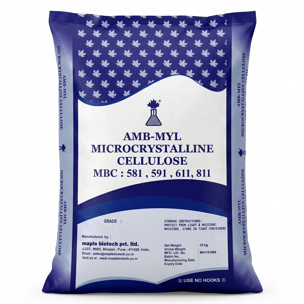 Cellulose Pharmaceutical Powder - Grade: Industrial Grade