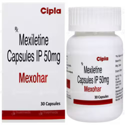 Mexiletine Capsules Ip 50 Mg
