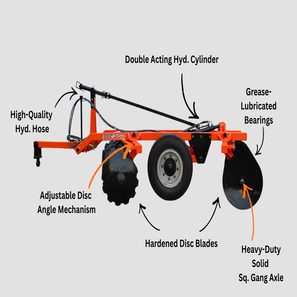HYDRAULIC OFFSET DISC HARROW - HD SERIES