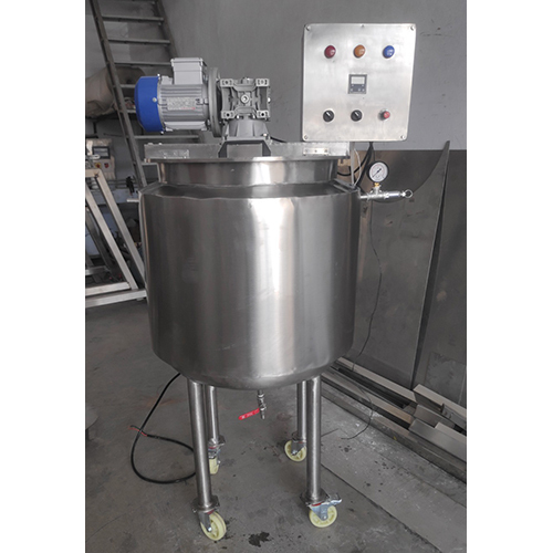 Ss Jacketed Mixing Tank - Automation Grade: Semi-automatic/automatic