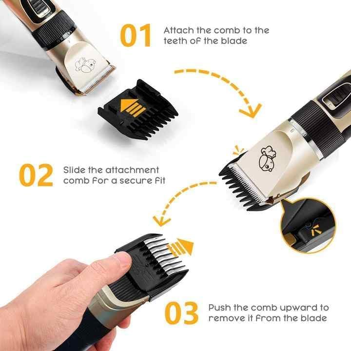 Pet Grooming Kit for Cats & Dogs