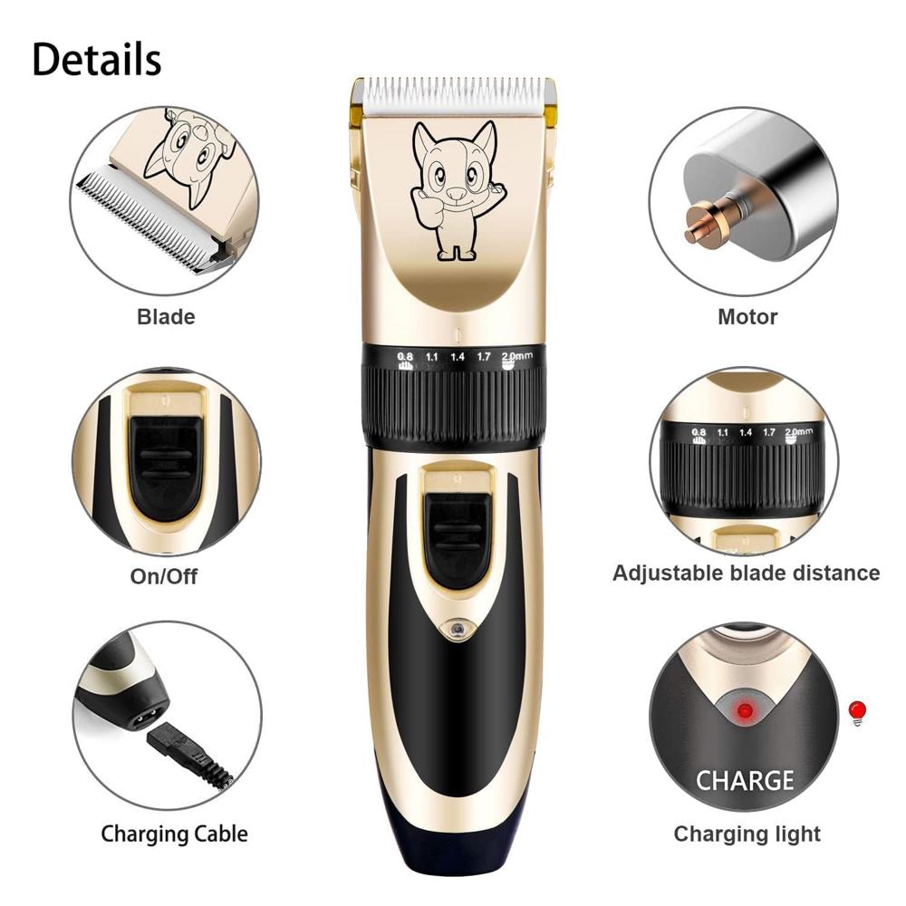 Pet Grooming Kit for Cats & Dogs