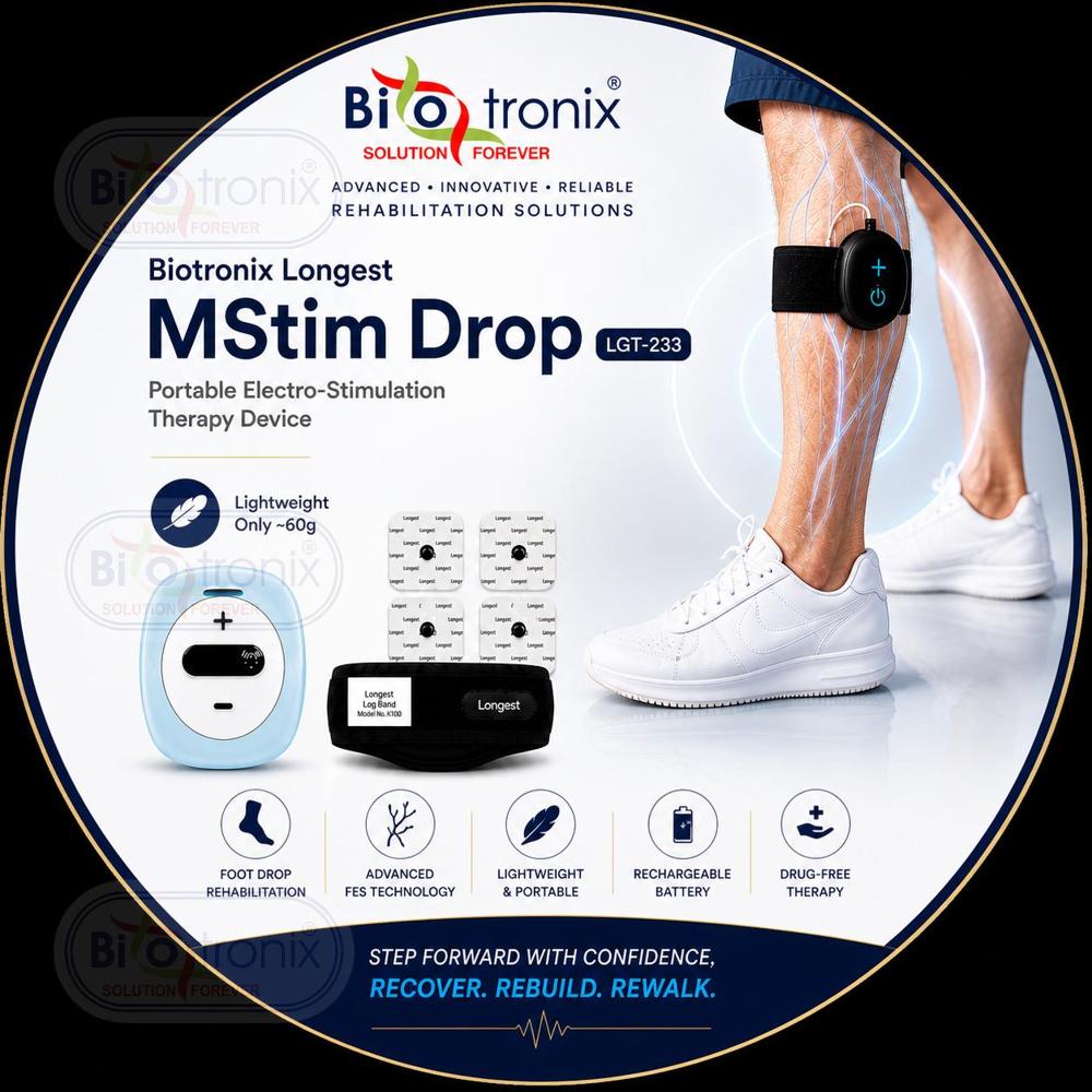 Foot Drop Gait Assistance Therapy Device for Neuro Patients
