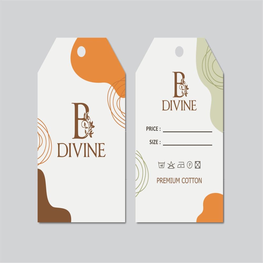 Digital Printed Customized Tag