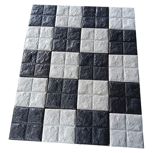 60mm Stone Chequered Tiles