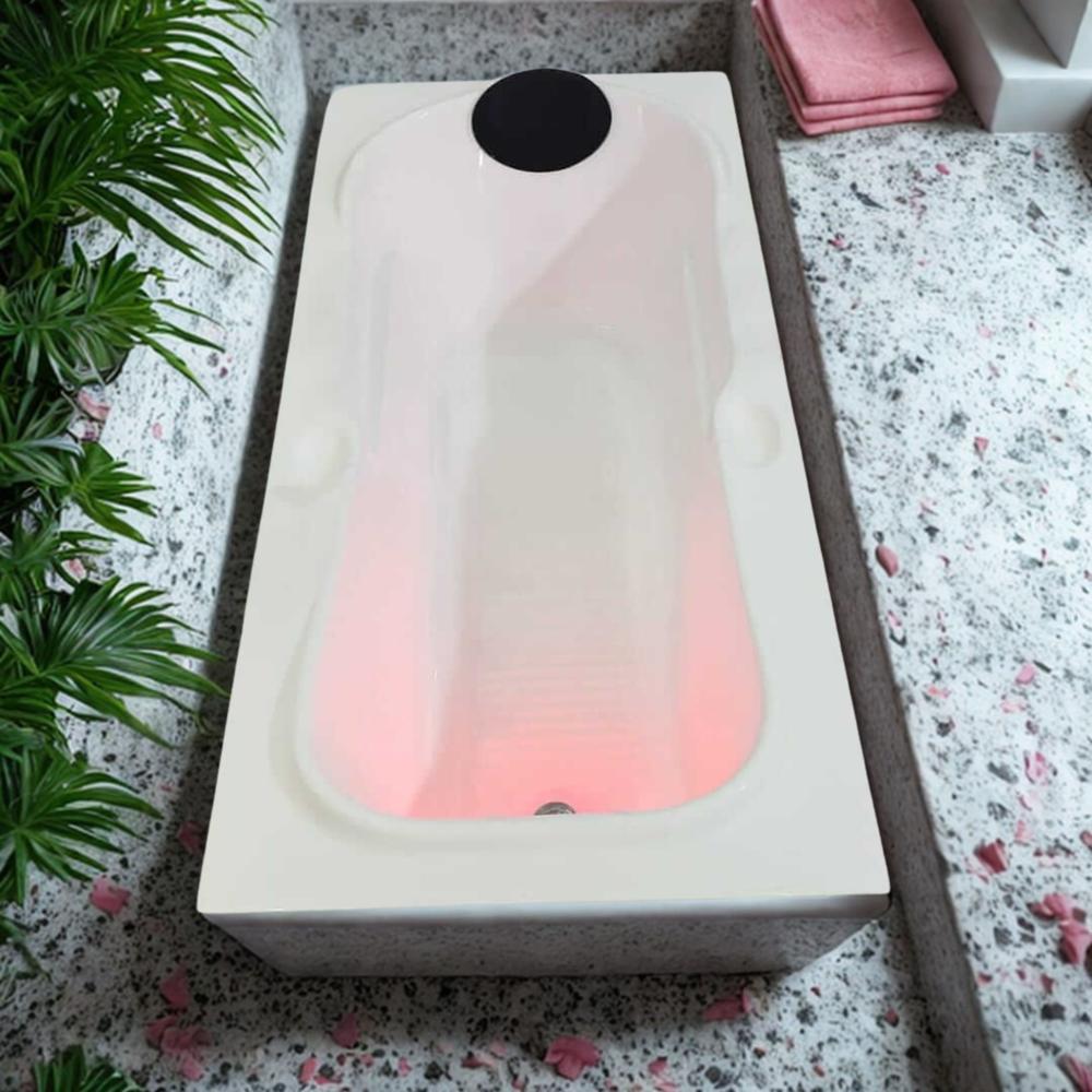White Acrylic Bathtub