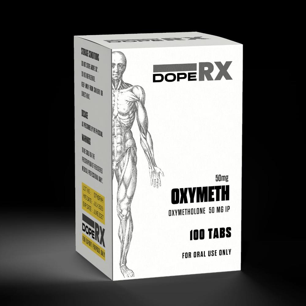 DopeRx Anav 20mg Oxandrol Tablets. 100 Tablets for Muscle Gain & Fat Loss