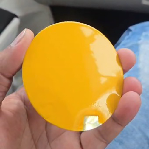 Golden Yellow Glossy Powder Coating