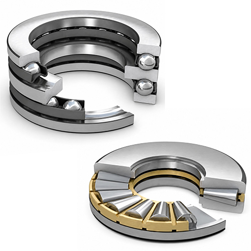 Thrust ball-roller bearing