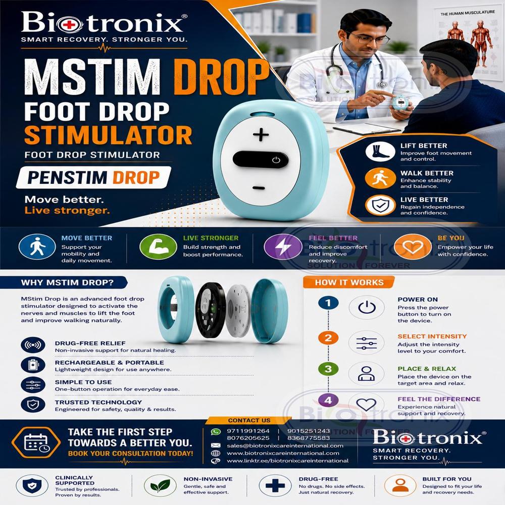 Portable Neuro Recovery Foot Drop Therapy Equipment