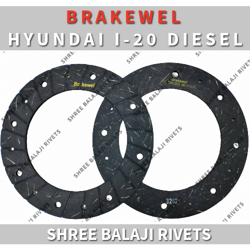 HYUNDAI I-20 DIESEL 9EX3R CLUTCH LINING