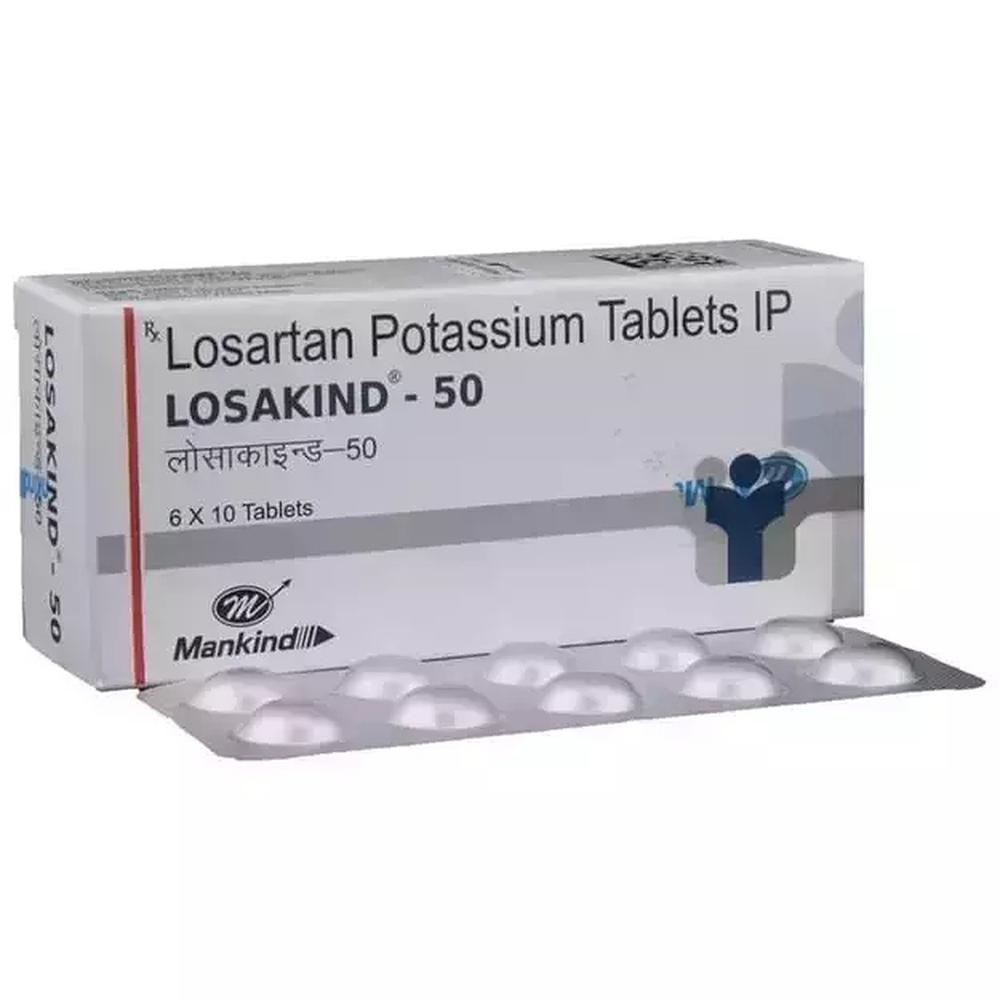 Losartan Potassium Tablets 50 Mg