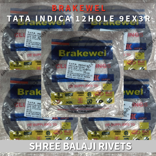 TATA INDICA 12 HOLE 9EX3R CLUTCH FRICTIONS