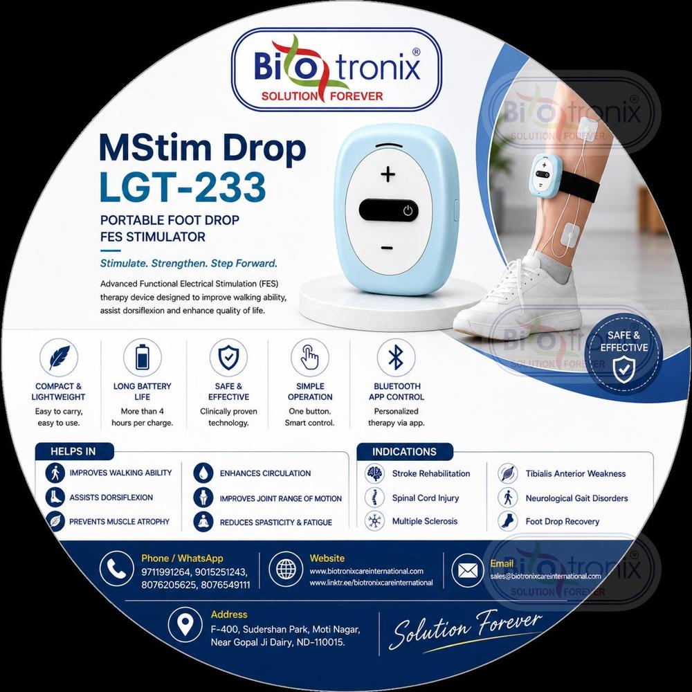 Foot Drop Therapy Machine for Nerve and Muscle Activation