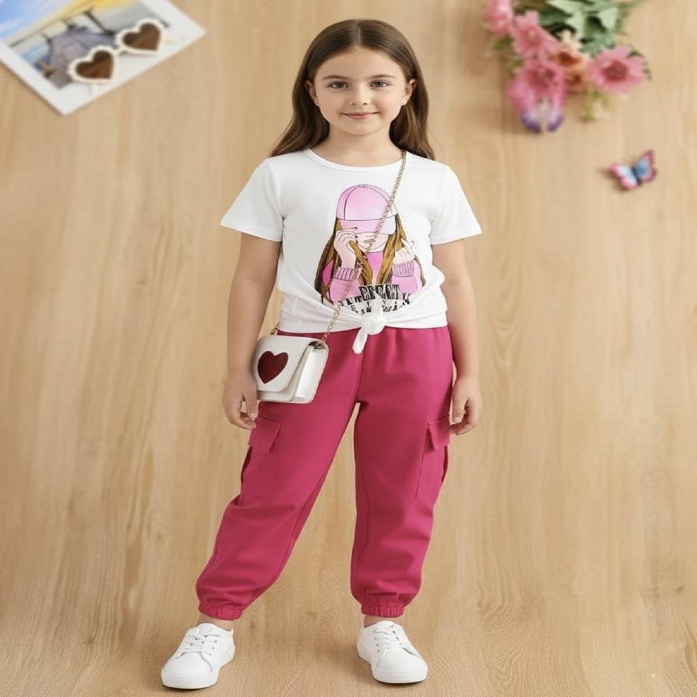 Kids Girls Jogger clothing set
