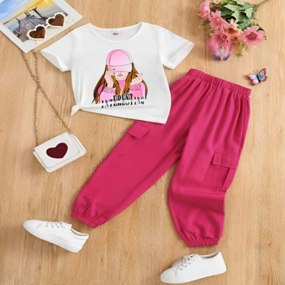 Kids Girls Jogger clothing set