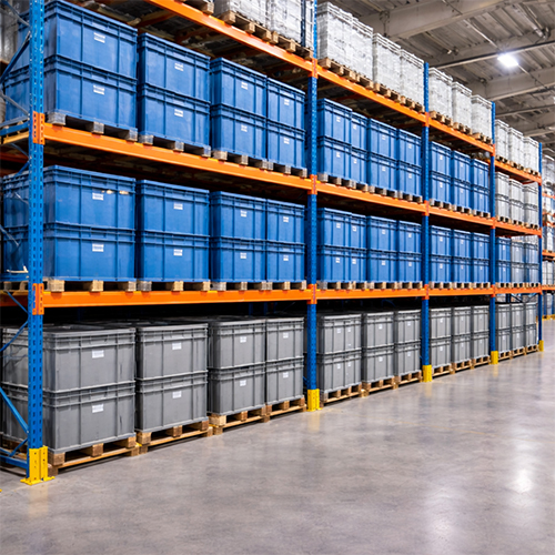 Industrial Plastic Crates