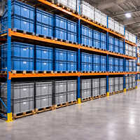 Industrial Plastic Crates - Application: Material Handling
