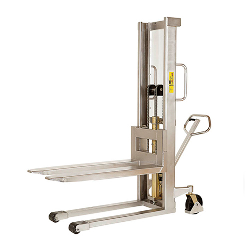 SS Hydraulic Manual Stacker