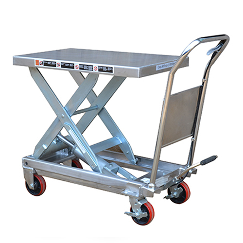 Ss Scissor Table - Application: Material Handling