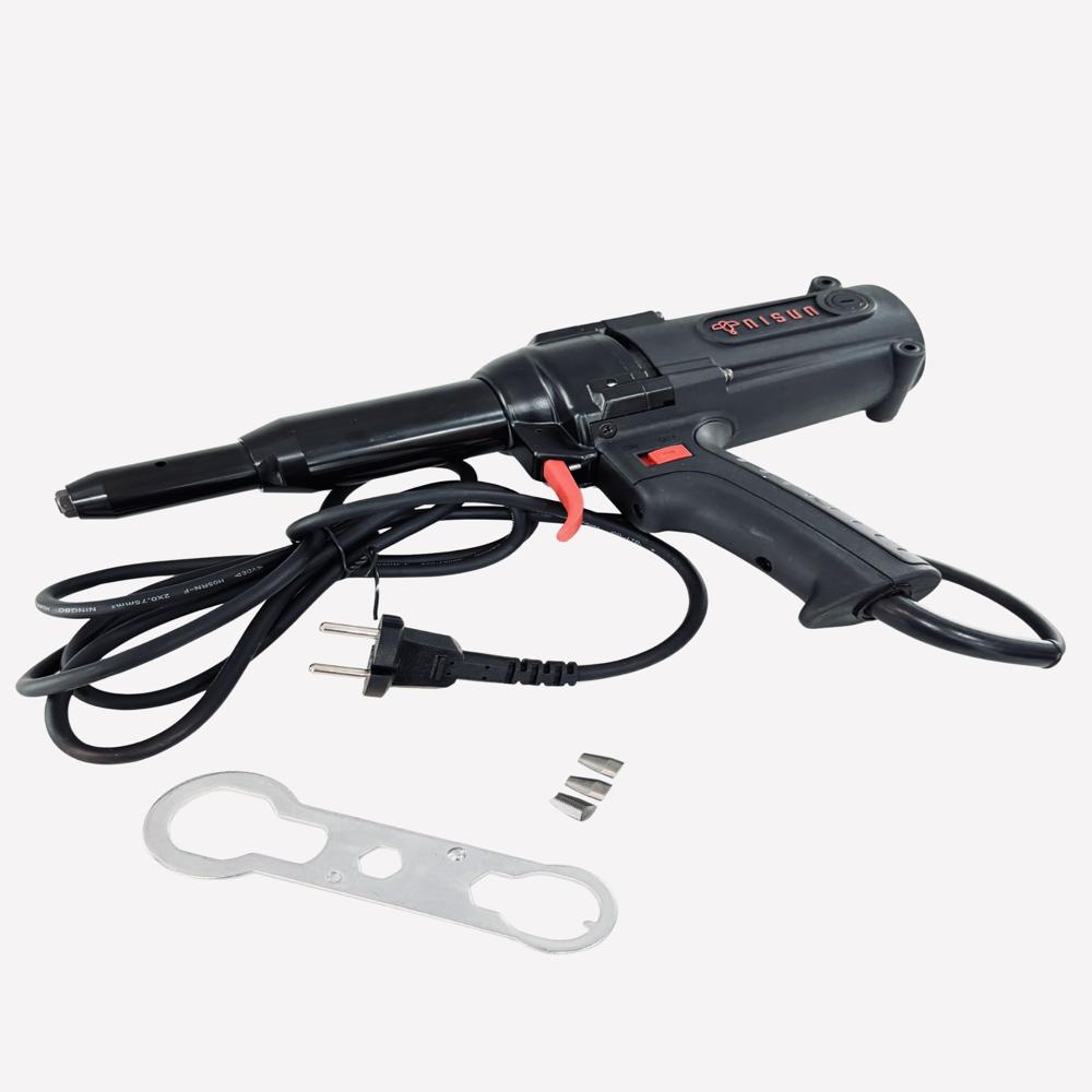 Electric rivet gun