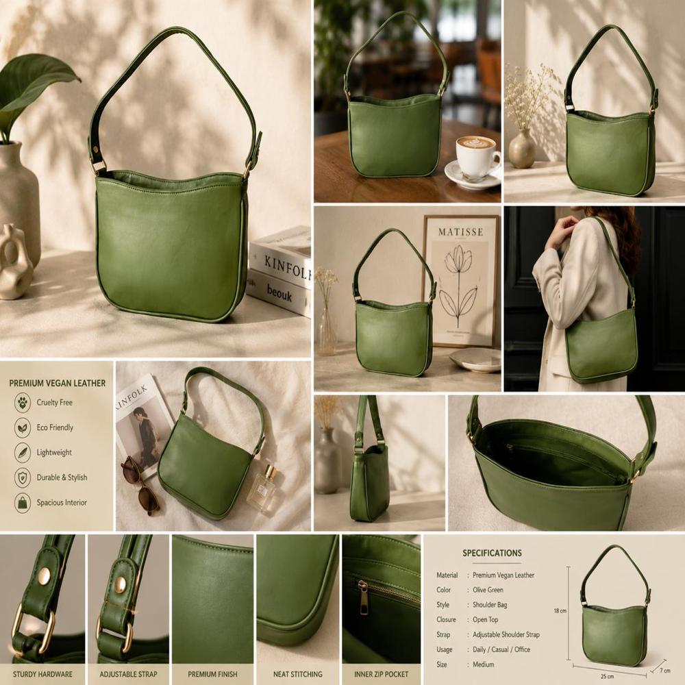 veganax luna vegan leather bag