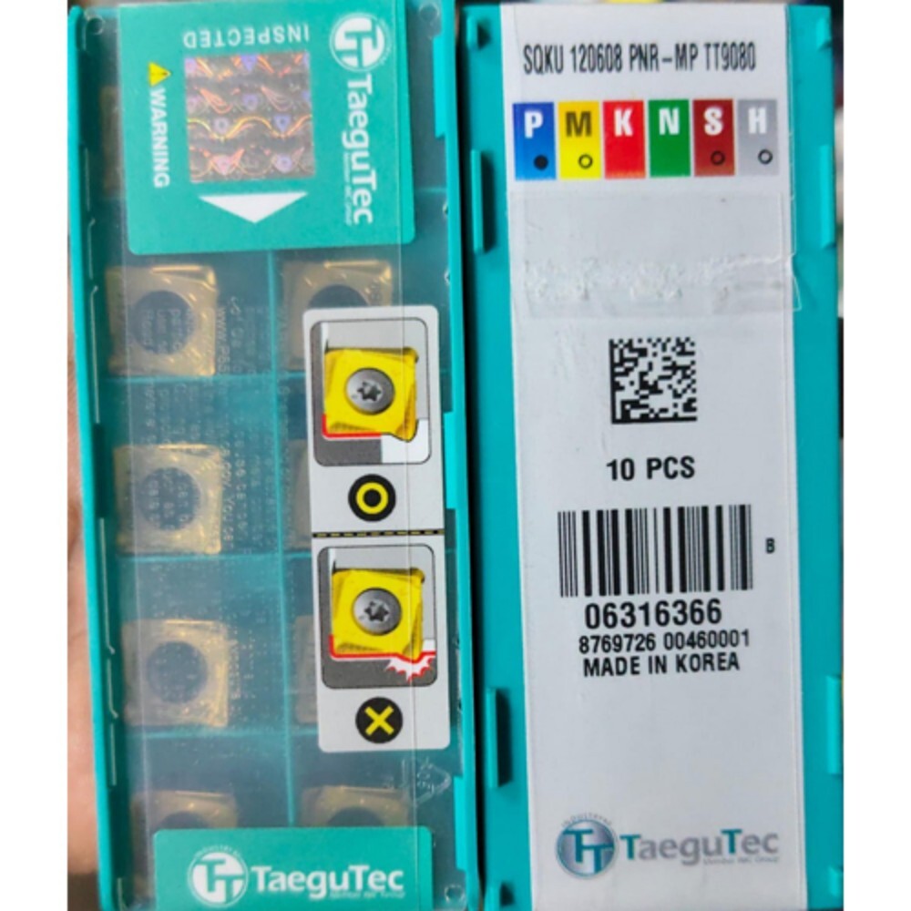 Carbide Insert Sqku 120608 Pnr-mp Tt9080 - Feature: Durable