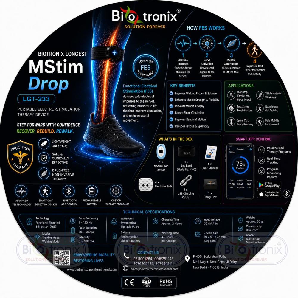 Foot Drop Mobility Rehabilitation Equipment for Daily Walking