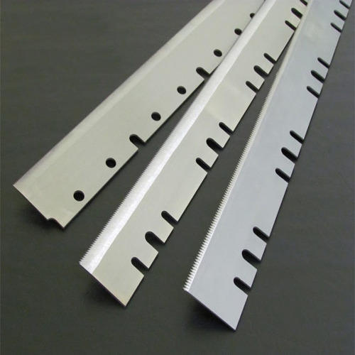 Scrap Grinder Blade - Mild Steel, 14 Inch | Silver Color, Rust Proof, 5 Blades, Hchcr-d2 Grade, Ideal For Plastic Grinding