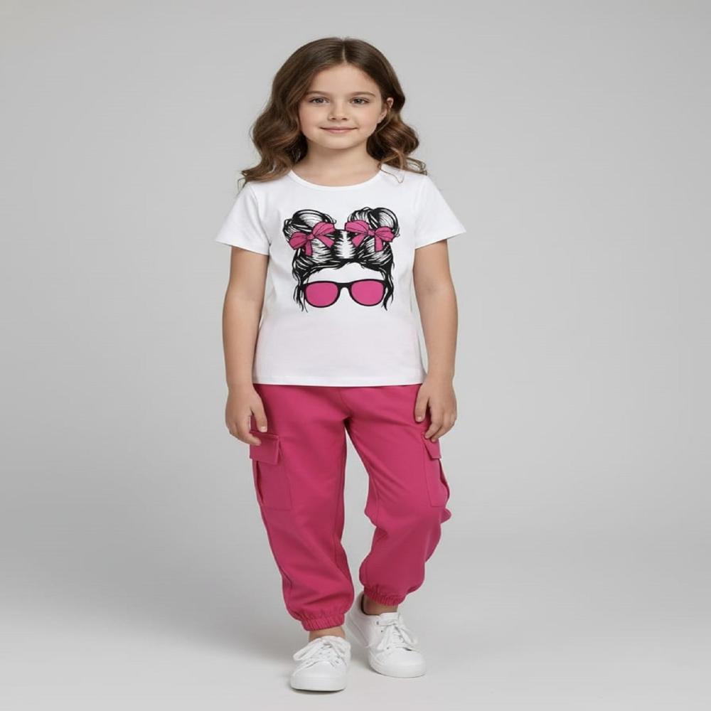 Kids Girls Jogger clothing set