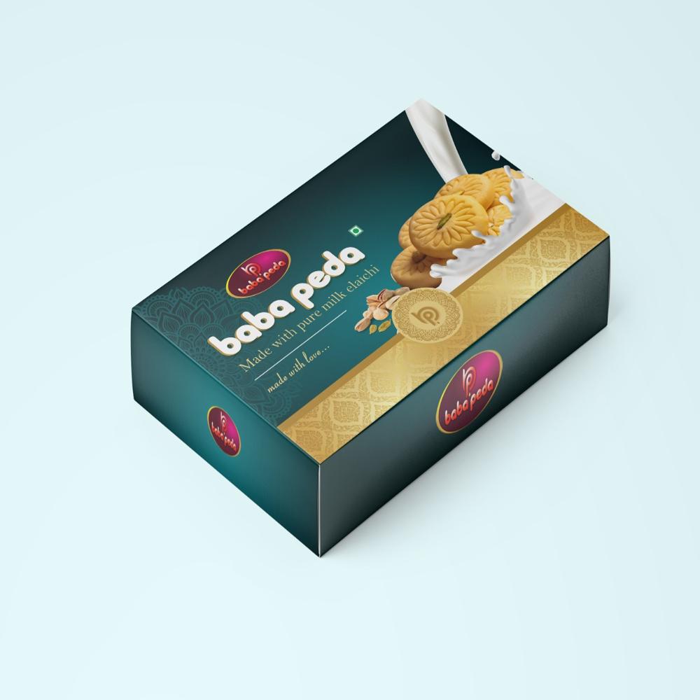 Desi Ghee Paper Box Designing 