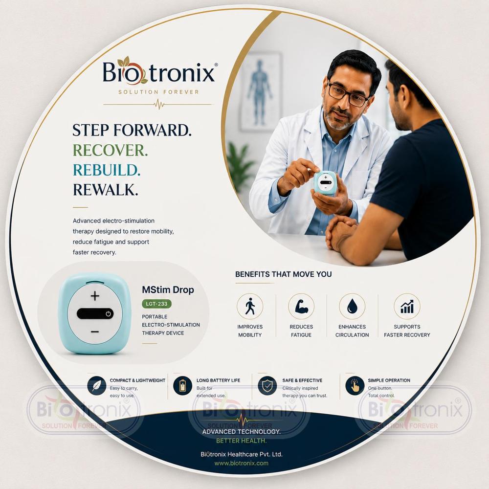 Intelligent EMS Therapy Device for Foot Drop Patients