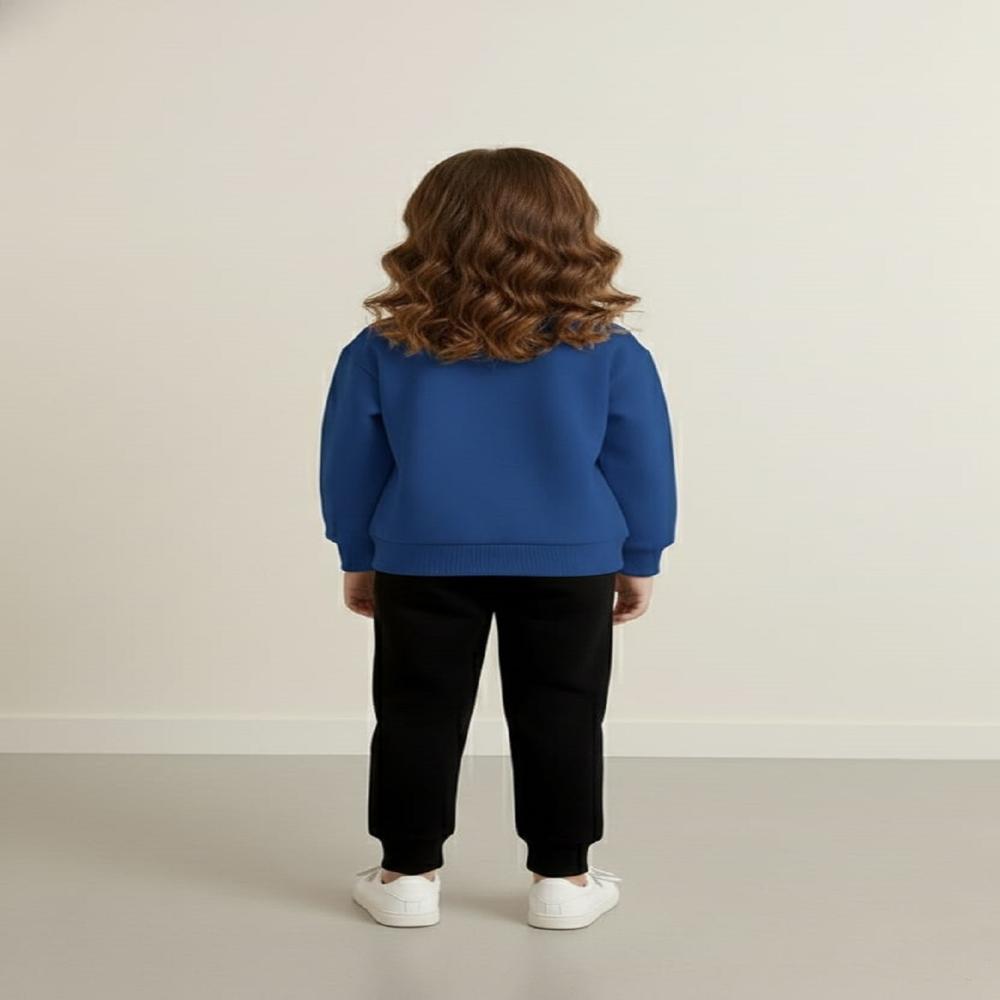 Kids Girls Full Sleeve And Track Pant Set