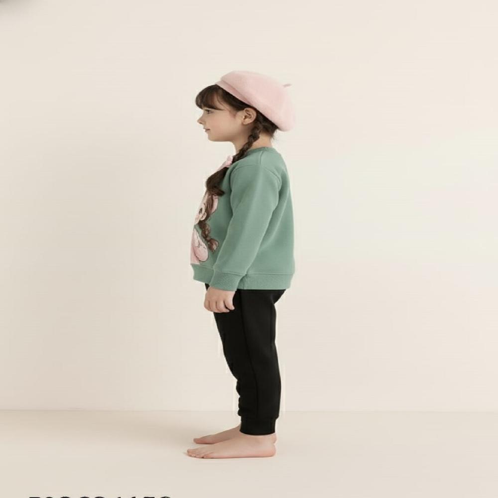 Kids Girls Full Sleeve And Track Pant Set