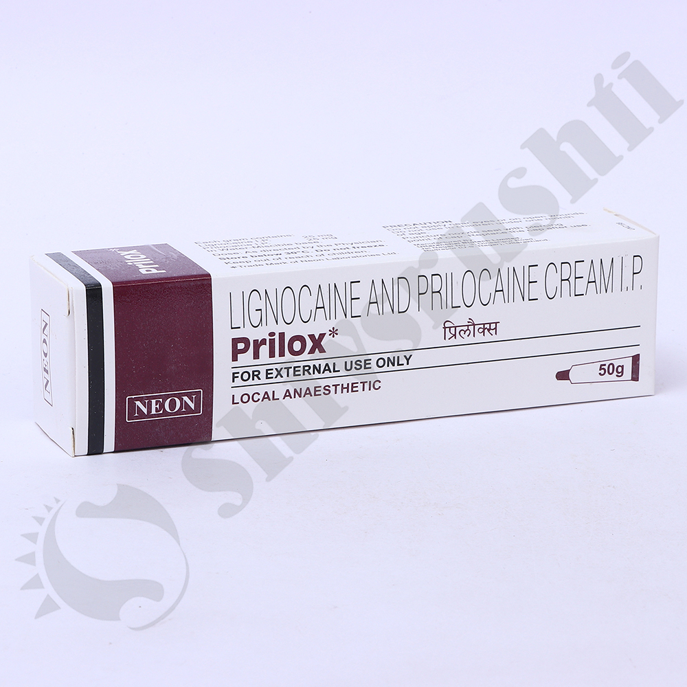 Prilox 50g - Formulations Form: Cream