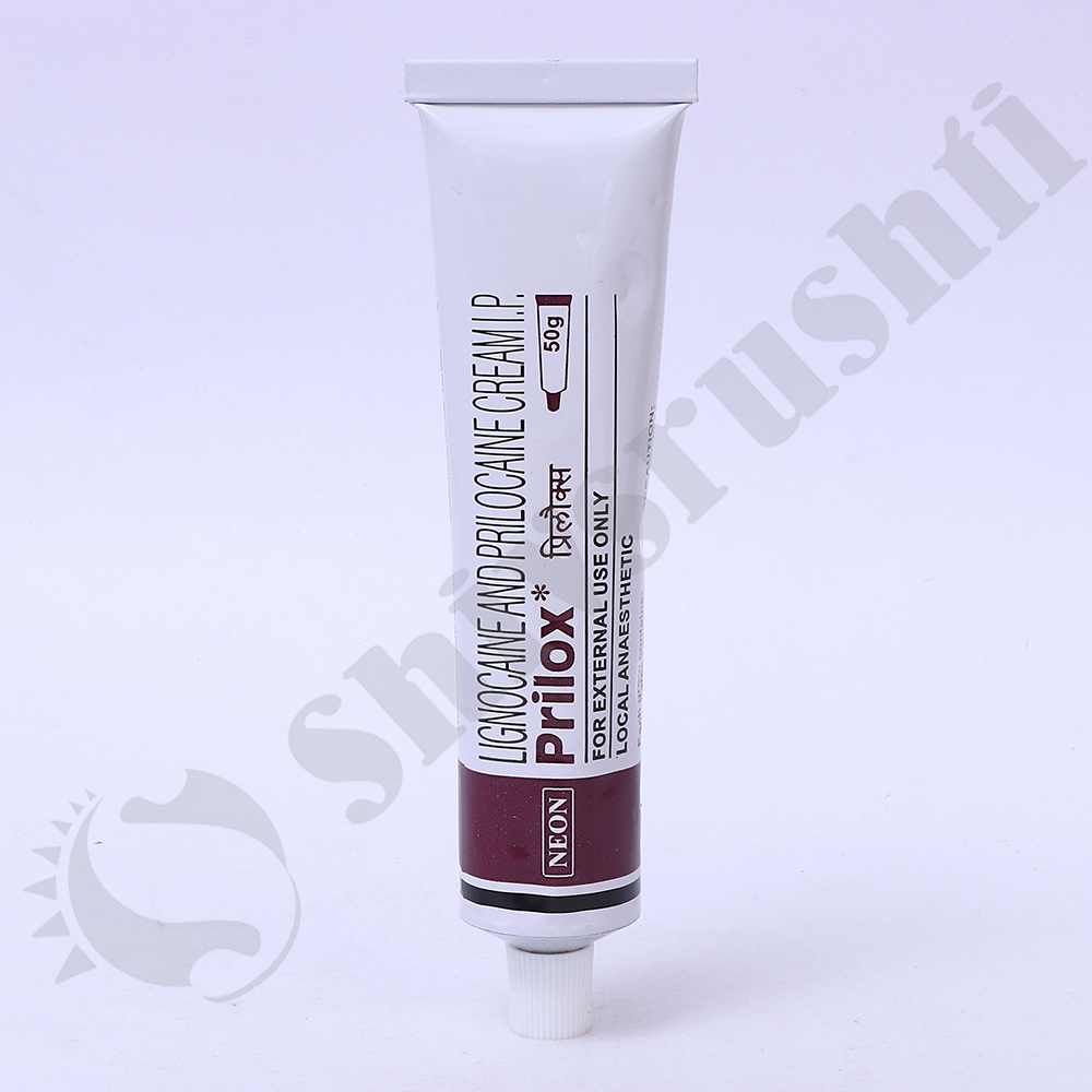 Prilox 50g - Formulations Form: Cream