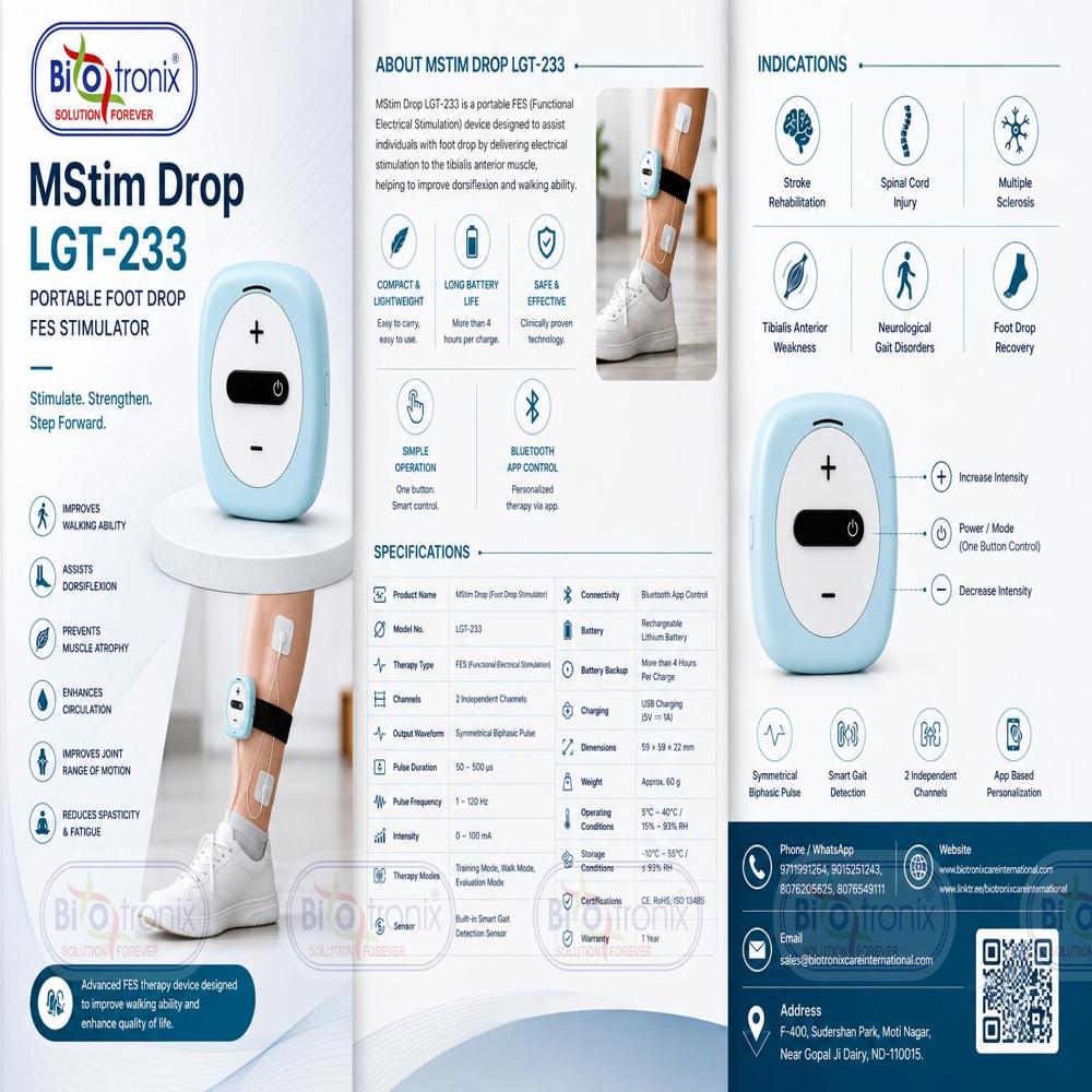 Professional Walking Recovery Device for Foot Drop Therapy