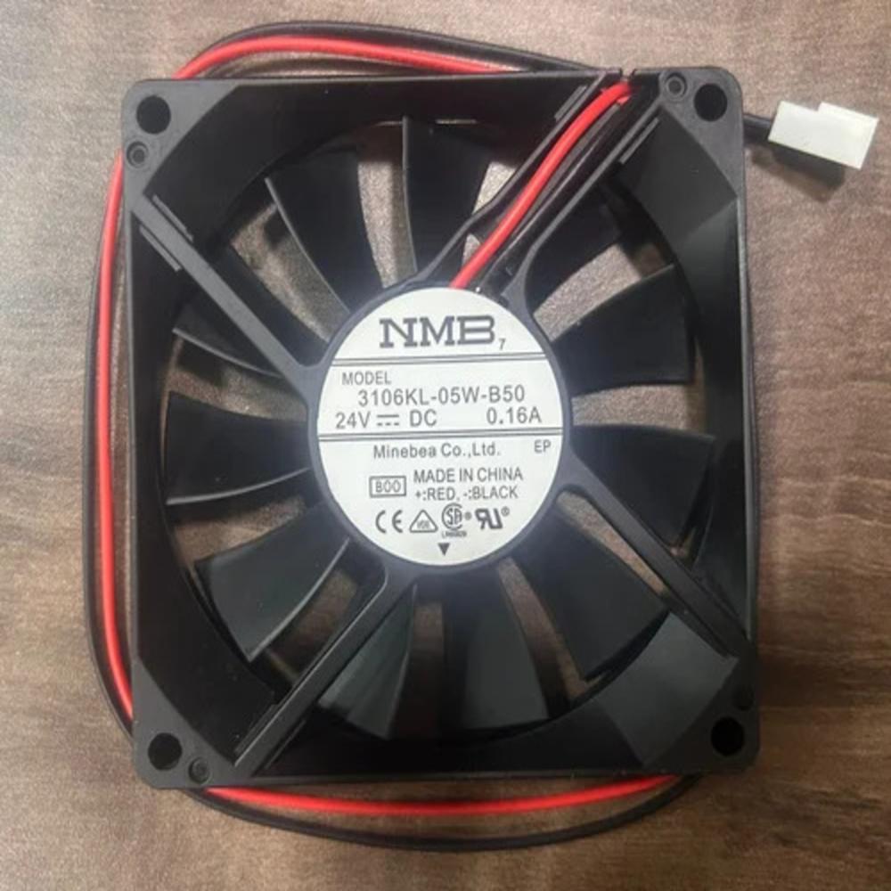 NMB-MAT 3106KL-05W-B50 24V DC 0.16A 8015mm Ball Bearing Industrial Inverter Axial Cooling Fan