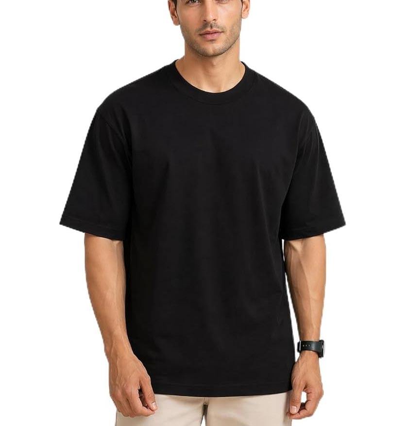 M11642 | Mens Crew Neck Loose Fit T-Shirt