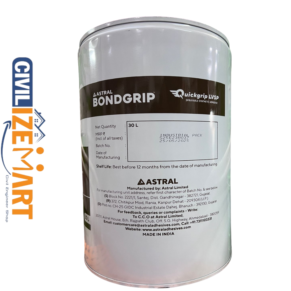 Astral adhesives trubuild waterproofing compound