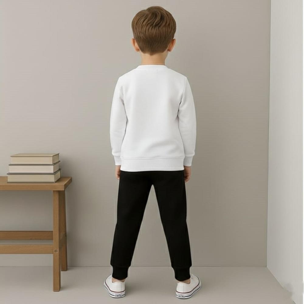 Full Sleeve T shirt With Track Pant Set For Kids Boys And Girls