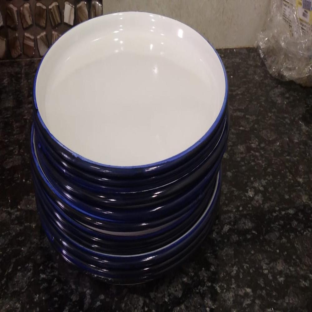 White Enamel Plate